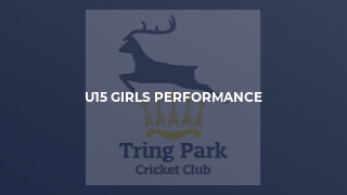 U15 Girls Performance