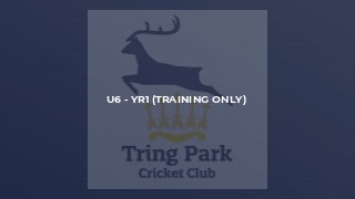 U6 - Yr1 (Training only)