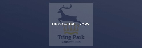 TPCC U10s (softball) cruise to victory at Redbourn