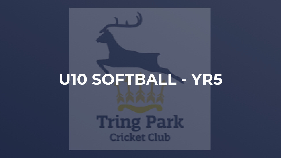 TPCC U10s (softball) cruise to victory at Redbourn