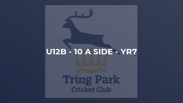 U12B - 10 a side - Yr7