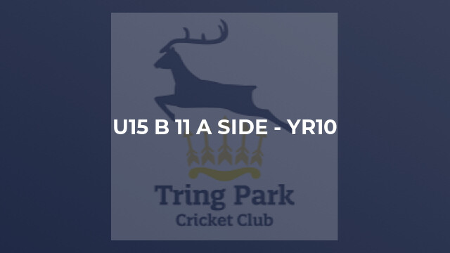 U15 B 11 a side - Yr10
