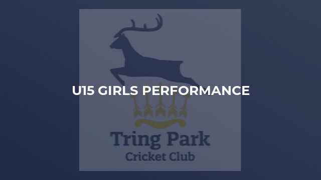 U15 Girls Performance