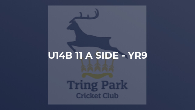 U14B 11 a side - Yr9