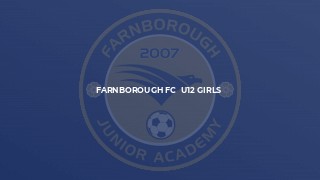 Farnborough FC  U12 Girls