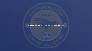 Farnborough FC U16 Girls