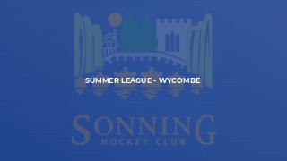 Summer League - Wycombe