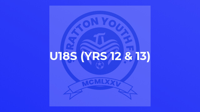 U18s (yrs 12 & 13)