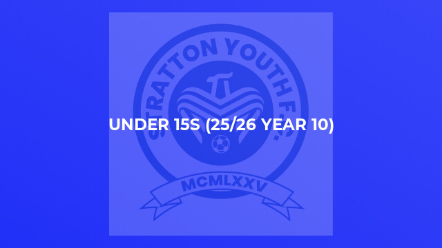 Under 15s (25/26 year 10)