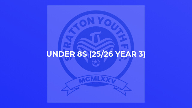 Under 8s (25/26 year 3)