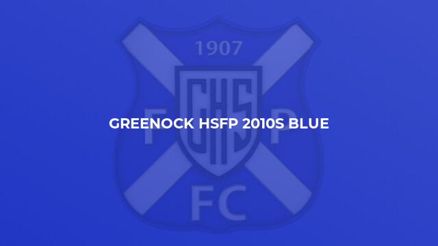 Greenock HSFP 2010s Blue