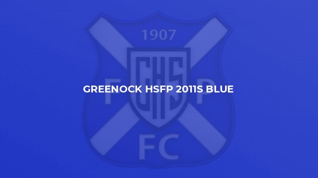 Greenock HSFP 2011s Blue