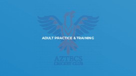 Adult Practice & Training