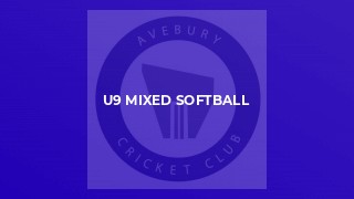 U9 Mixed Softball