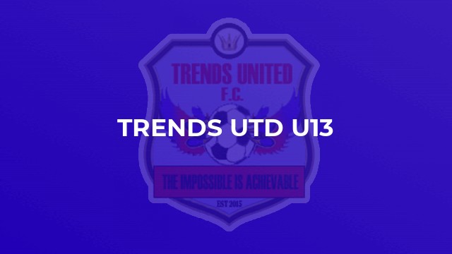 Trends utd u13