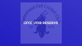 GFCC U13B Reserve