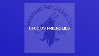 GFCC U9 Friendlies