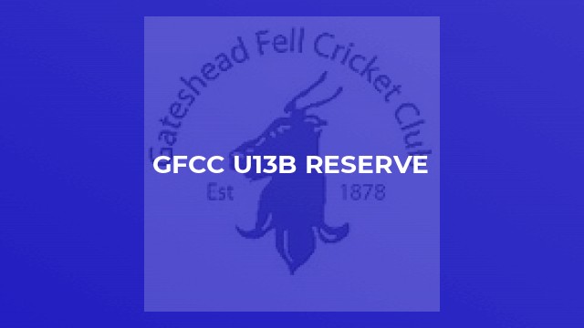 GFCC U13B Reserve