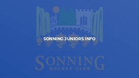 Sonning Juniors Info