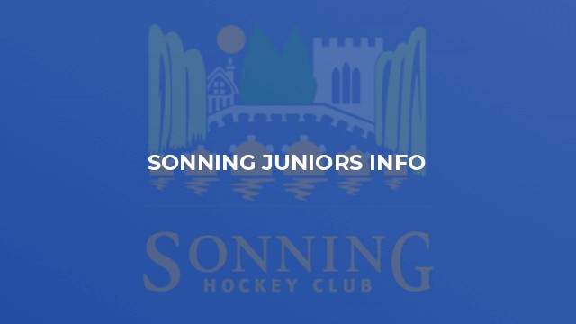 Sonning Juniors Info