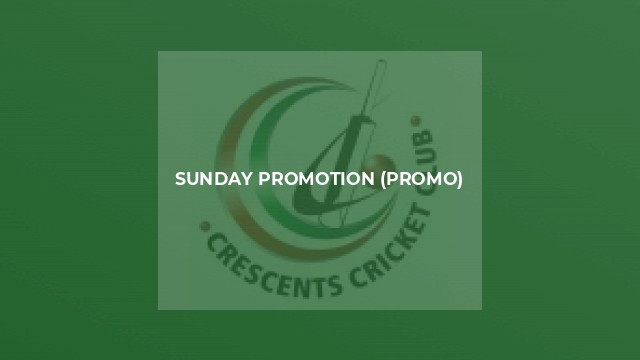 Sunday Promotion (Promo)