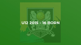 U12 2015 - 16 Born