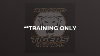 **Training only