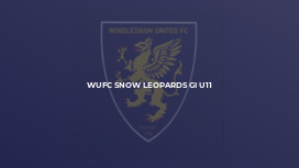 WUFC Snow Leopards Gi U11