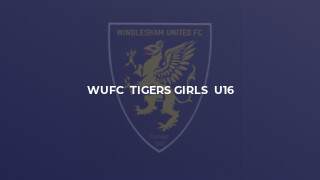 WUFC  Tigers Girls  U16