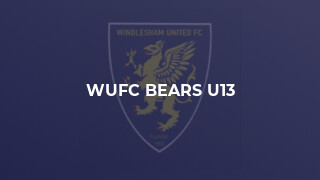 WUFC Bears U13