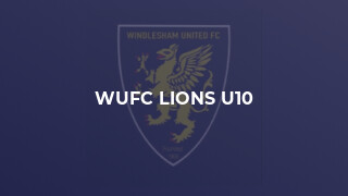 WUFC Lions U10