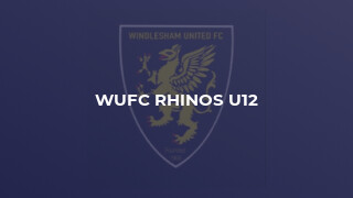 WUFC Rhinos U12