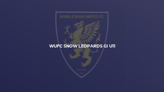 WUFC Snow Leopards Gi U11