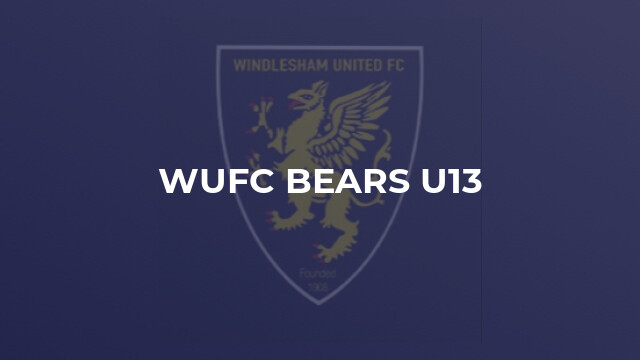 WUFC Bears U13