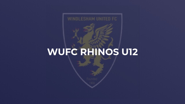 WUFC Rhinos U12