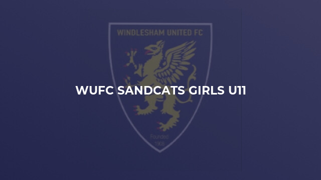WUFC Sandcats Girls U11