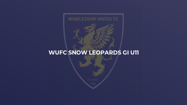 WUFC Snow Leopards Gi U11