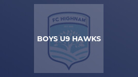 Boys U9 Hawks