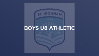 Boys U8 Athletic