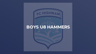 Boys U8 Hammers