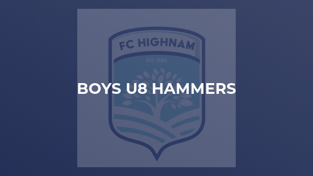 Boys U8 Hammers