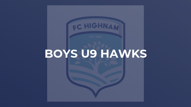 Boys U9 Hawks