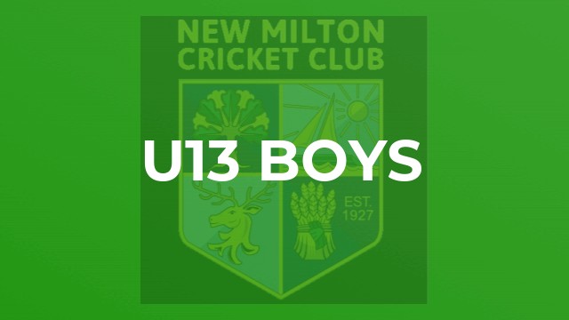 U13 Boys