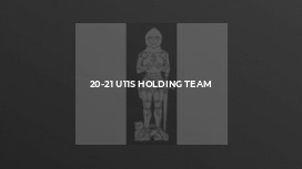 20-21 U11s holding team