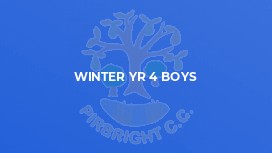 Winter yr 4 boys