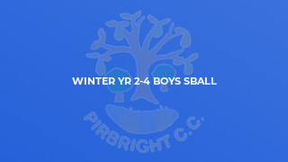 Winter yr 2-4 boys sball