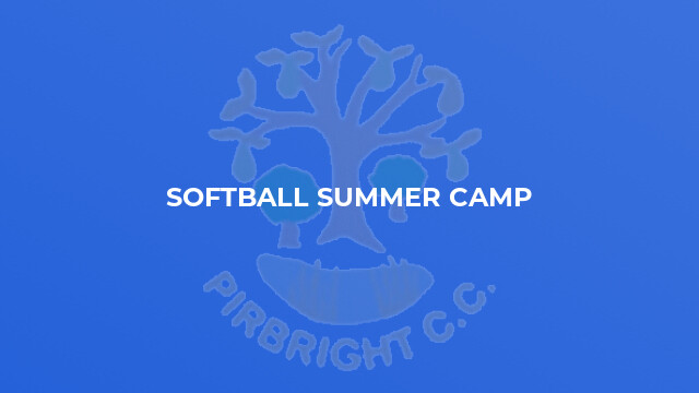 Softball Summer Camp