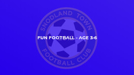 Fun Football - Age 3-6