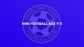 Mini Football Age 7-11