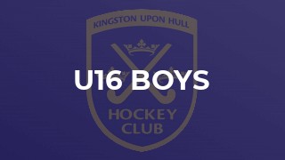 U16 Boys